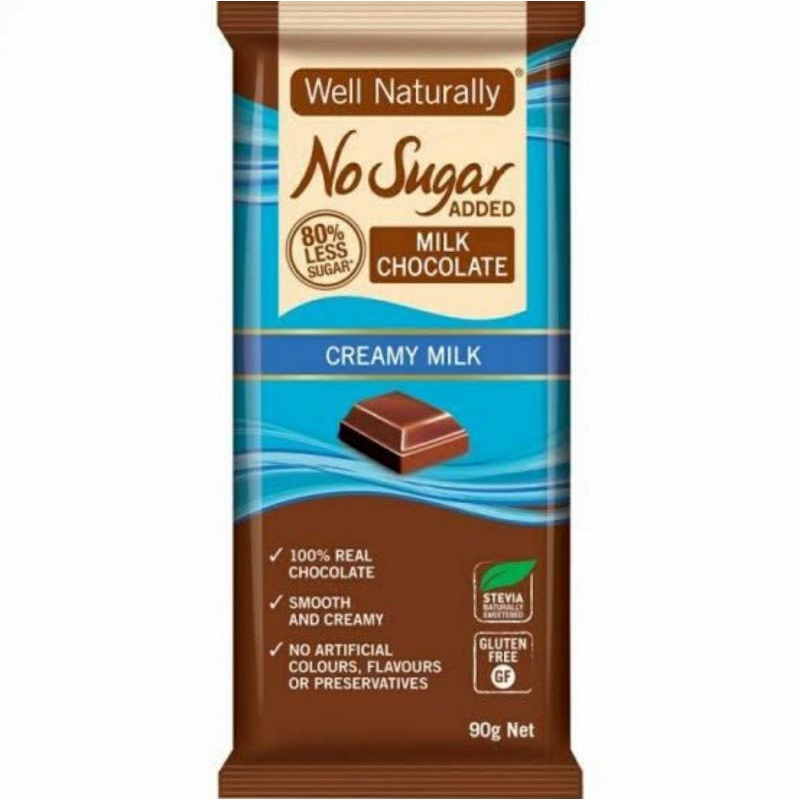 

Well Naturally Creamy Milk Chocolate