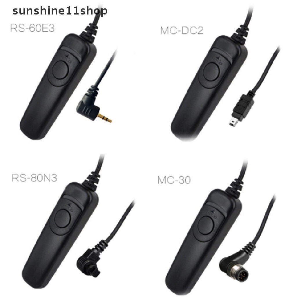 Sho RS-60E3 / 80N3 / DC2 / MC30 Kabel Pelepas Remot Kontrol Shutter Untuk Nikon CANON N