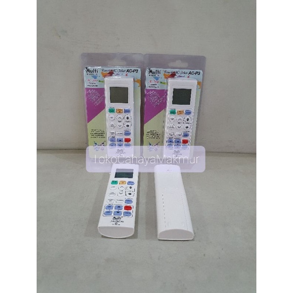 Remot Remote AC Panasonic Joker AC-P3 Original Tanpa Program