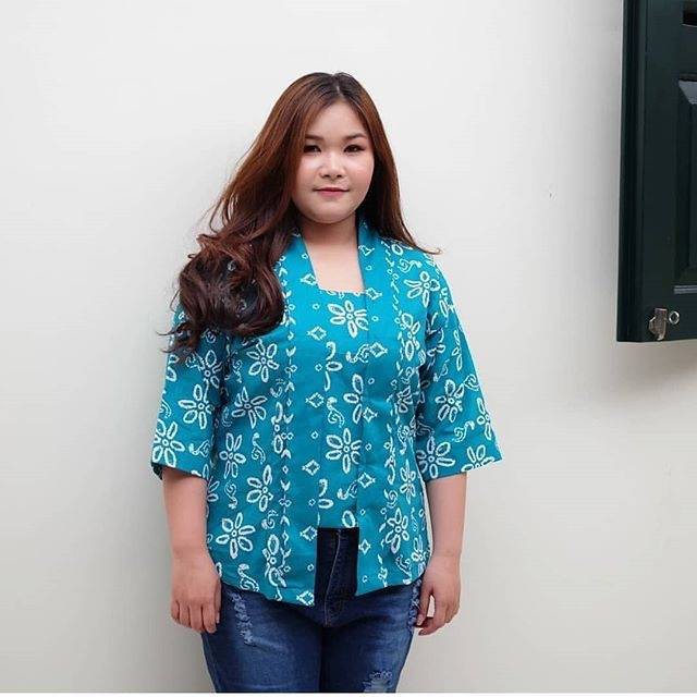 KUTUBARU JUMPUTAN TOSCA BAJU KEBAYA BIGSIZE UKURAN BESAR JUMBO XL XXL XXXL XXXXL FREE ONGKIR