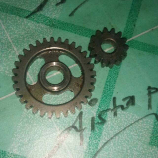 rasio satria fu bahan racing gigi 1 mata 14#32 nafas panjanggg
