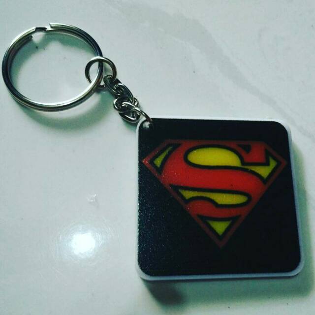 Ganci akrilik superman