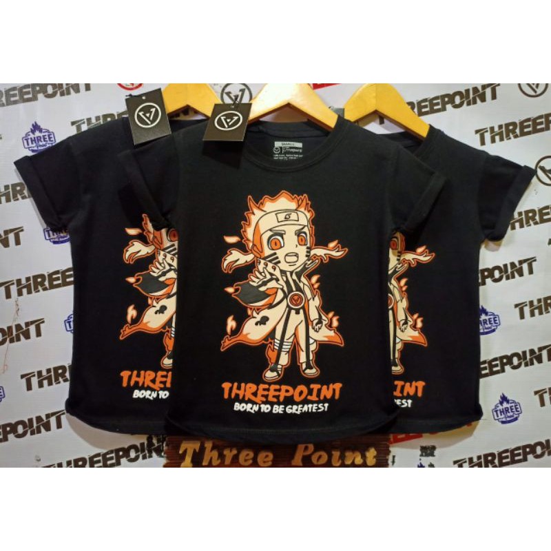 KAOS ANAK MOTIF NARUTO KEREN