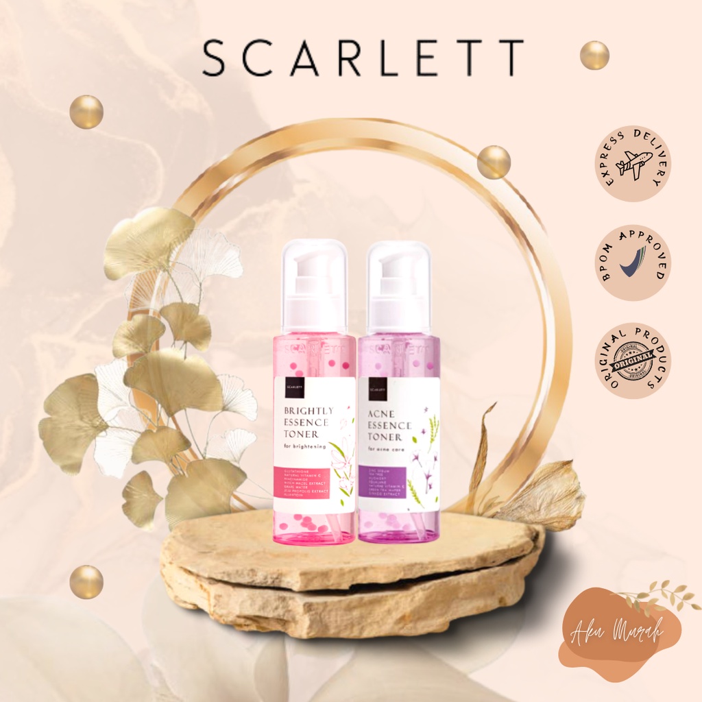 ✨ AKU MURAH ✨Scarlett  Essence Toner Series