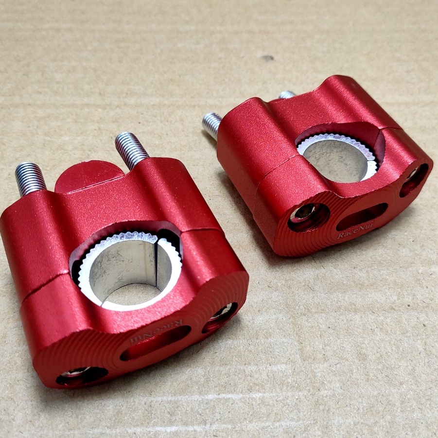 RAISER STANG CNC UNIVERSAL PENINGGI STANG FATBAR MOTOR RAISER STANG CNC UNIVERSAL VIXION KLX CB150R 