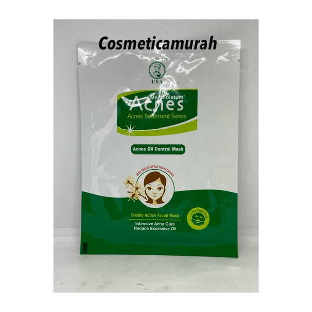 Acnes sheet mask topeng // acnes sheet mask oil control masker