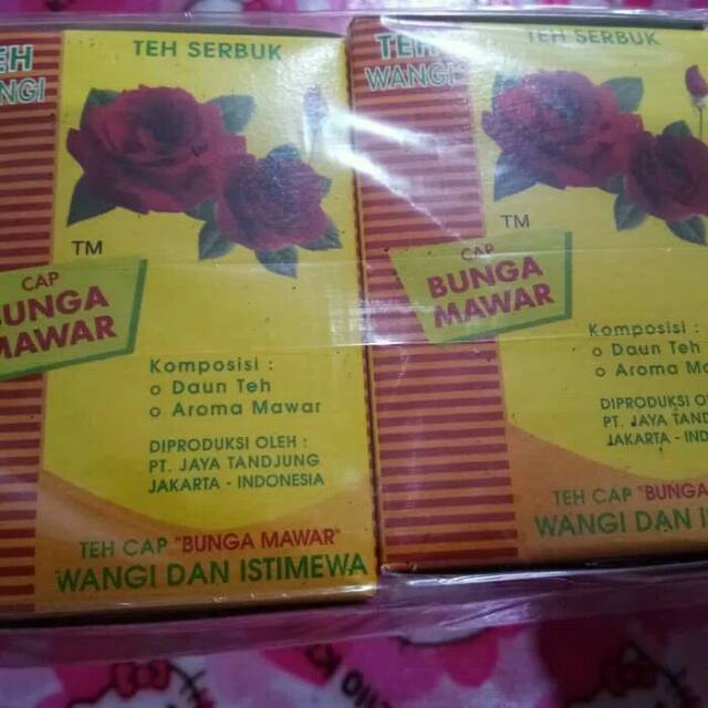 Teh Wangi Serbuk Cap Bunga Mawar