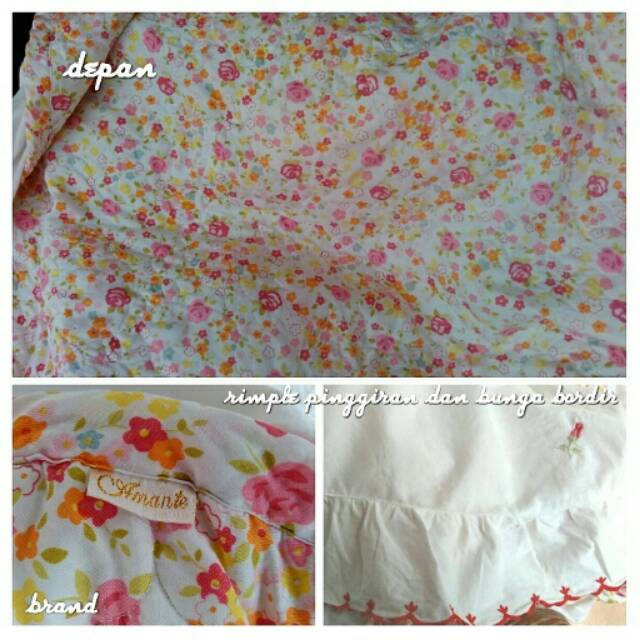 Preloved sprei quilt amante