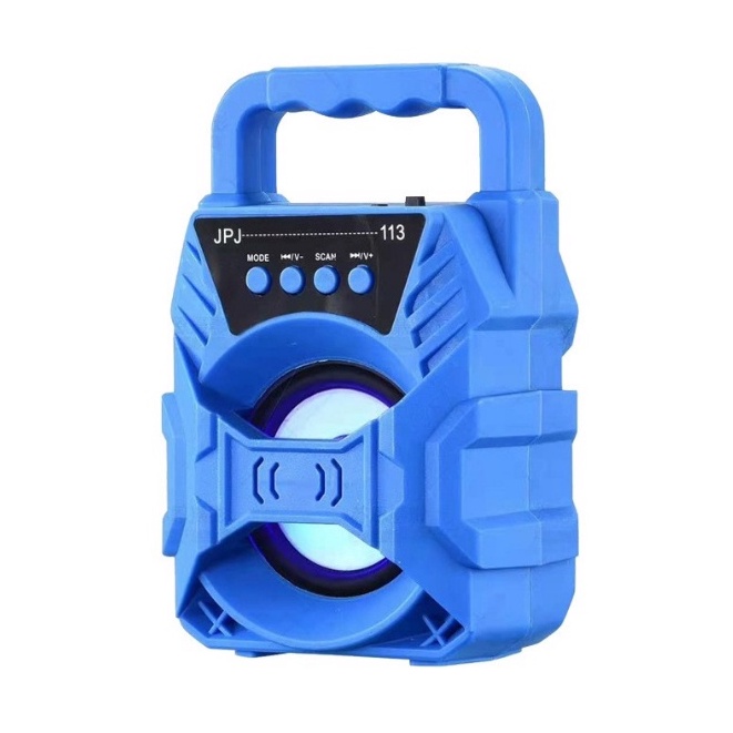 Speaker Bluetooth Portable Karaoke 3&quot; Type X2 Free Microphone - XOBOX