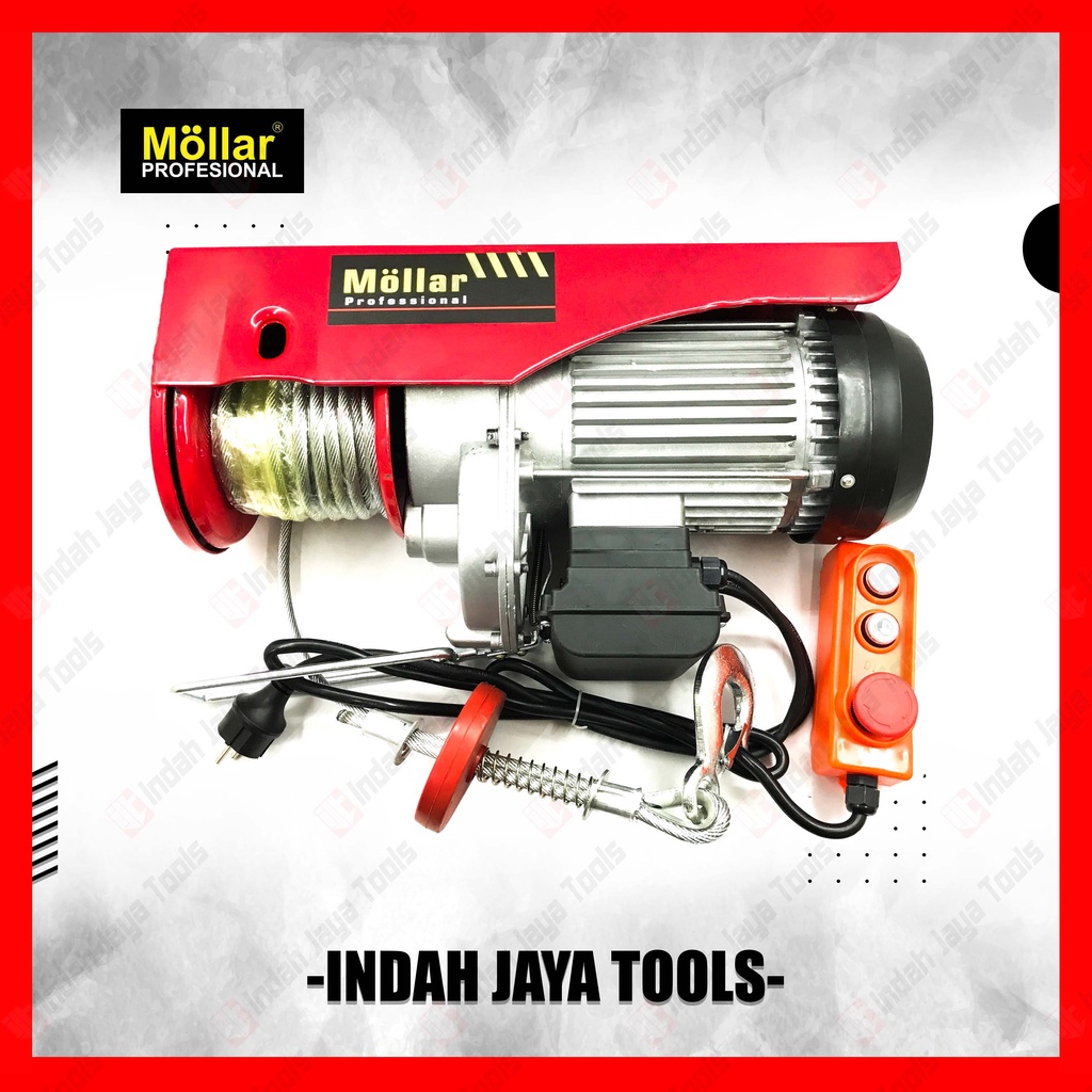 Electric Hoist 1200 Kg Katrol Elektrik Takel Listrik PA1200 Wire Reel