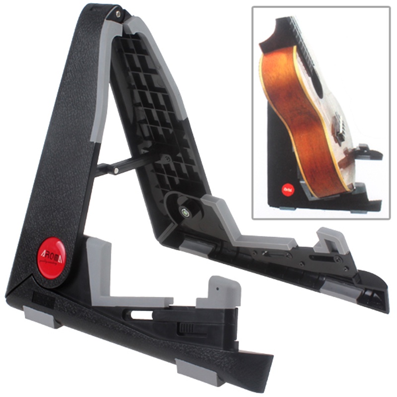 Stand Holder Lipat Portabel Dapat Disesuaikan Untuk Ukulele Biola Mandolin