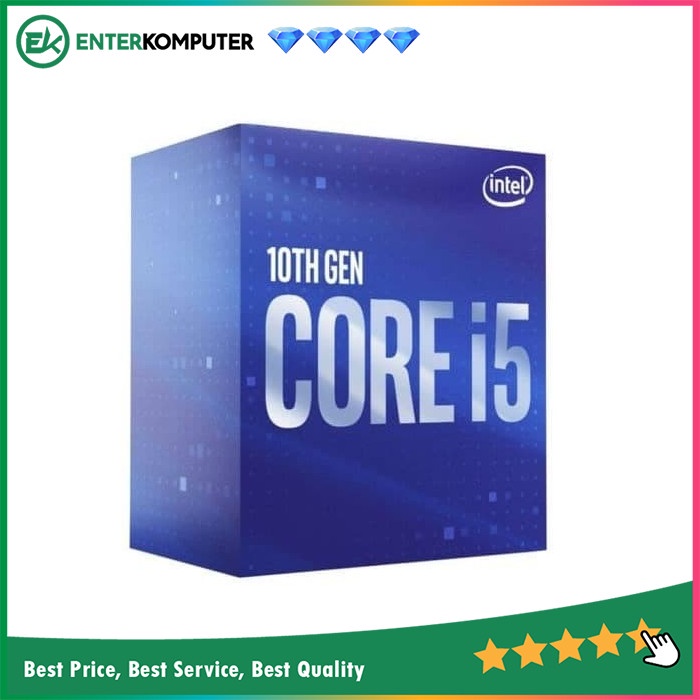 Intel Core i5-10400F 2.9Ghz Up To 4.3Ghz - Cache 12MB [Box] LGA 1200