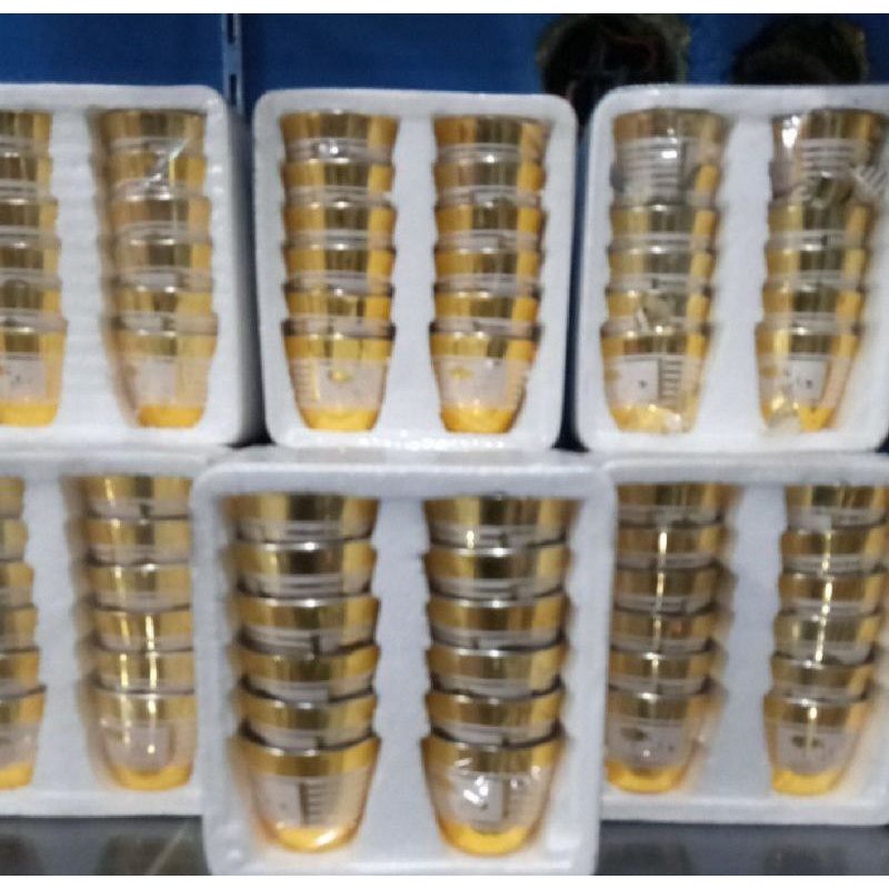 gelas air zam zan cangkir emas oleh oleh haji cucing