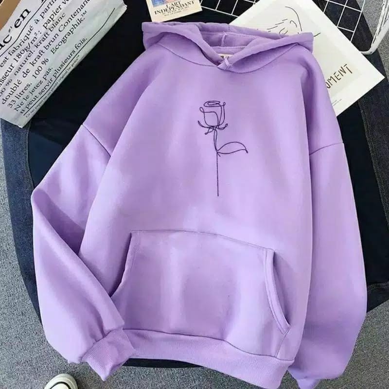 LILAC SERIES - sweater lilac / lilac sweater / lilac / sweater murah / baju murah