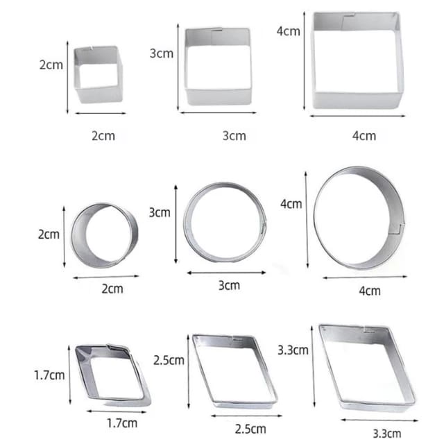 TERMURAH Cetakan Cookie Cutter 1 Set Isi 27pcs / Cetakan Dalgona Candy / Cetakan kue kering SERBAGUNA