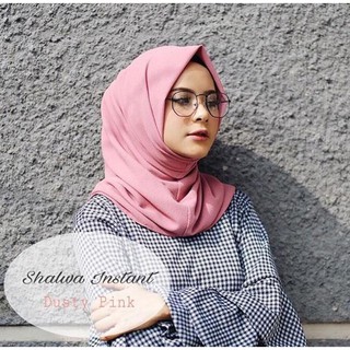 KERUDUNG/JILBAB/HIJAB INSTAN SHALWA (FLOWY) | Shopee Indonesia