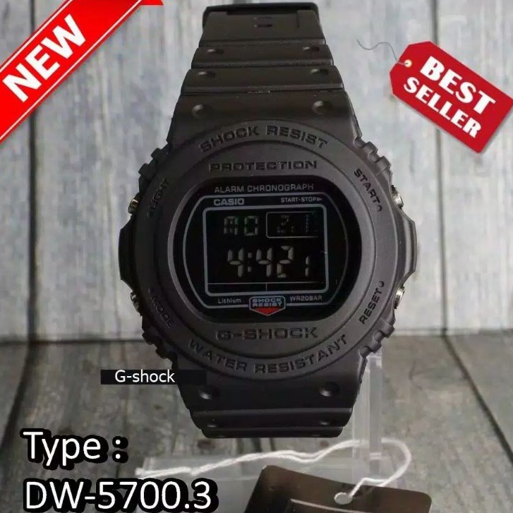 LS Jam tangan casio gshock dw5700 led digital strap rubber