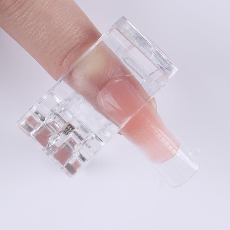 1 Pc Quick Building Nail Tips Clip Finger Extension UV LED Gel Plastic Tools