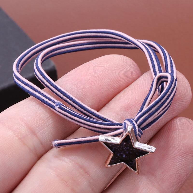 Ikat Rambut Korea Star Smile Love Set 5 pcs J95