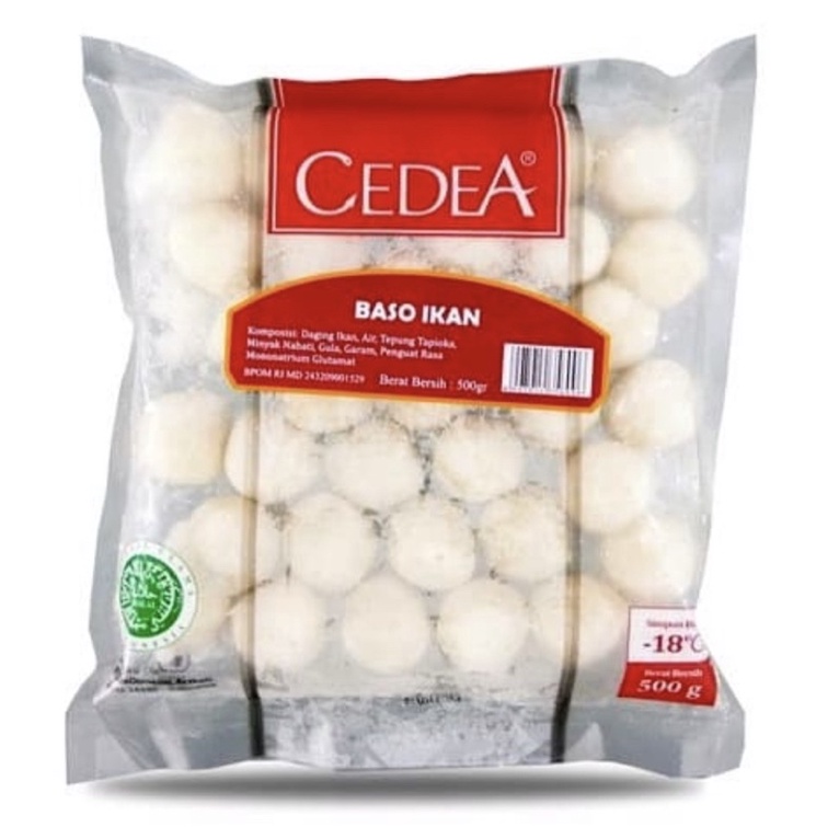 

Cedea baso Ikan 500 gr
