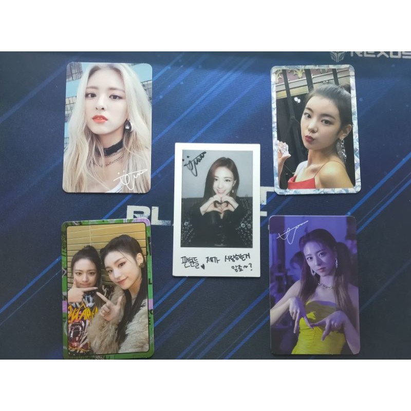 Itzy Official Photocard ICY, Wannabe, Guess Who