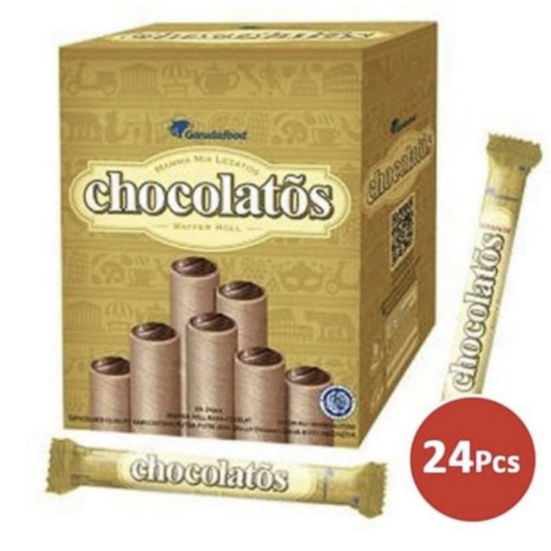 

Wafer Roll/Gery Chocolatos/9g.isi24