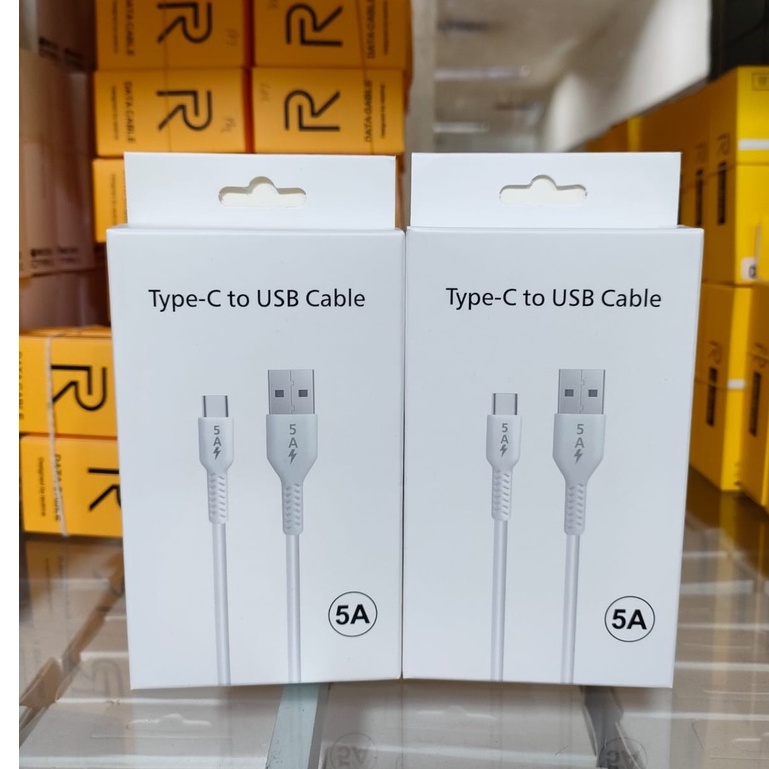 Kabel Data TYPE-C 5A Kabel Charger TYPE C 5A Kabel Casan TYPE C 5A