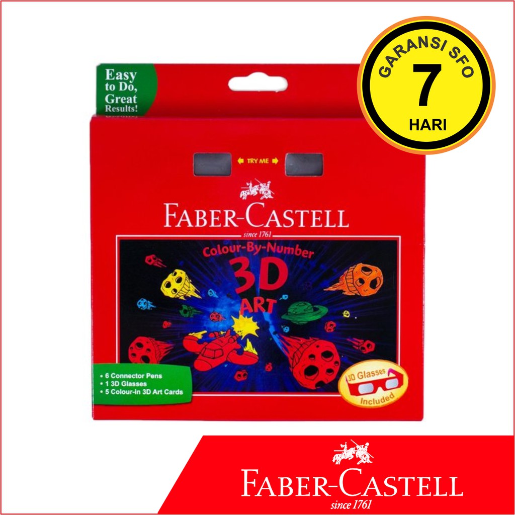 

Faber Castell Colour by Number 3D