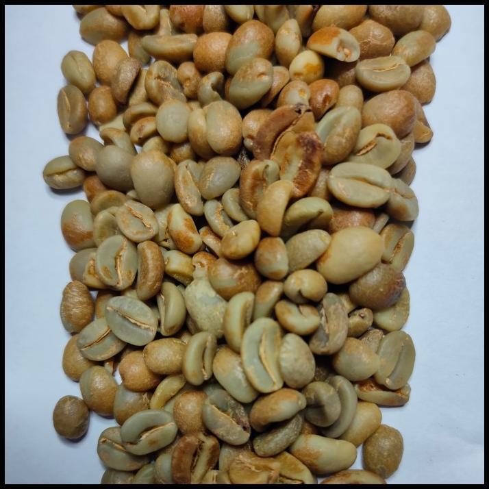 

Green Bean Arabika Puntang 1Kg Natural Grade A Specialty Coffee Juara