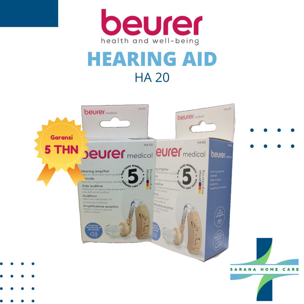 BEURER Hearing Aid HA 20/  alat bantu dengar/ alat pendengaran/telinga