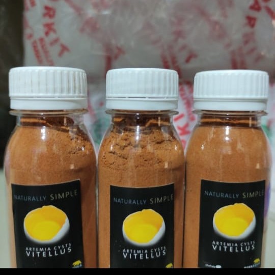 ARTEMIA INSTAN VITELLUS 50 GRAM ARTEMIA DECAPSULATED TANPA CANGKANG