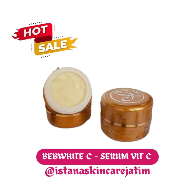 BEBWHITE C NIGHT CREAM GLOW ACNE ORIGINAL