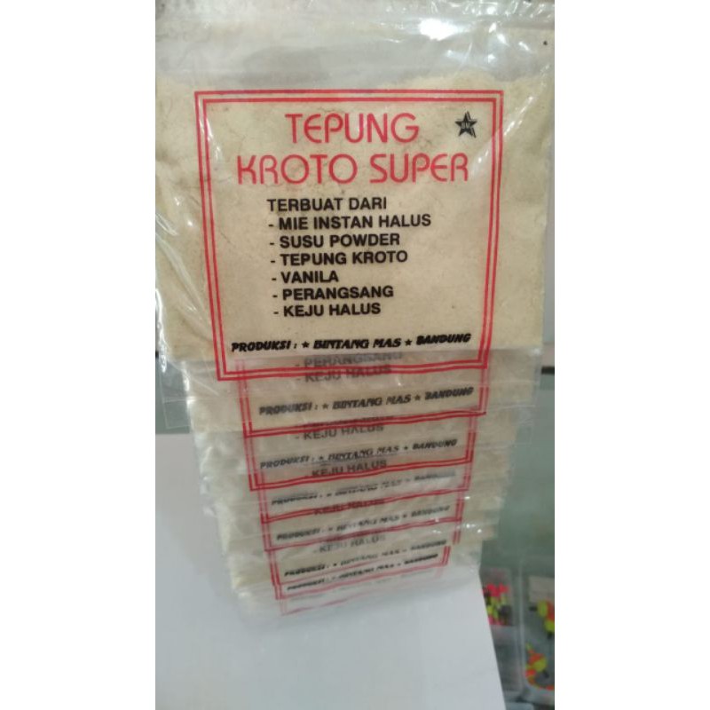Umpan ikan Tepung Kroto Super