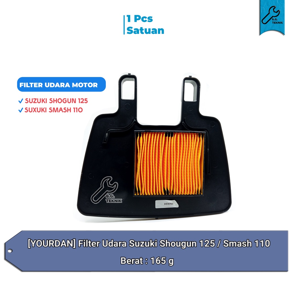 Filter Udara Motor Smash 110 / Shogun 125 YORDAN