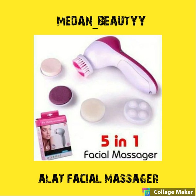 HOT ITEM - BEAUTY MASSAGER FACIAL 5IN1 - FACIAL MASSAGER ALAT FACIAL MANUAL