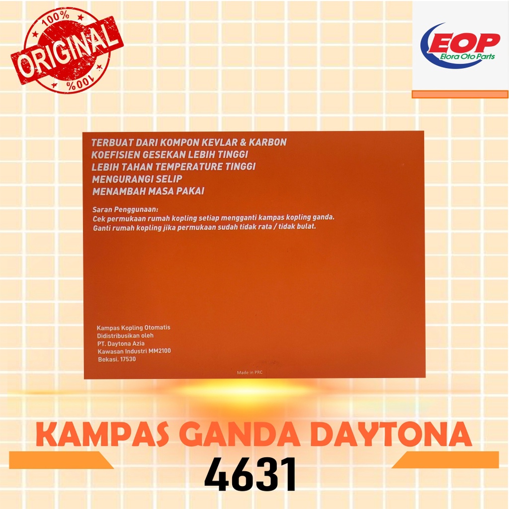 kampas ganda mio m3 soul gt 125 vario 110 daytona racing 4631