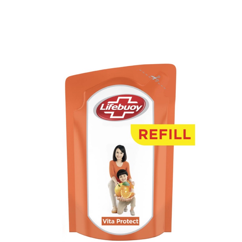 Lifebuoy Sabun Mandi Cair Antiseptik Vita Protect 450 mL