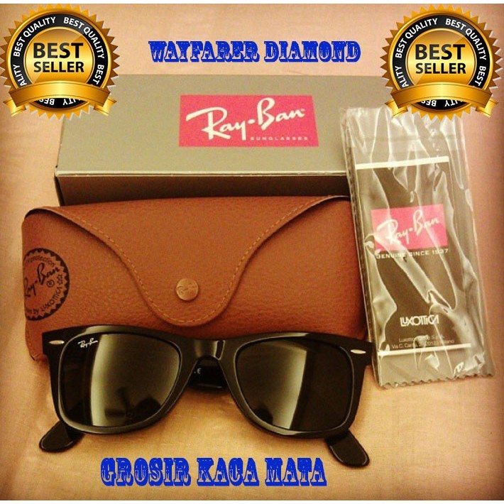 black polarized ray ban wayfarer