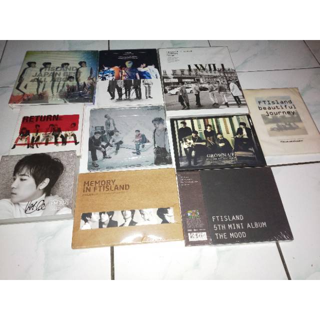 Ftisland album unsealed dan sealed