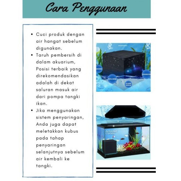 Fish Tank Water Purification Cube Borisov