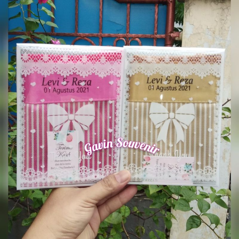 SOUVENIR DOMPET SALUR BESAR KEMASAN MIKA