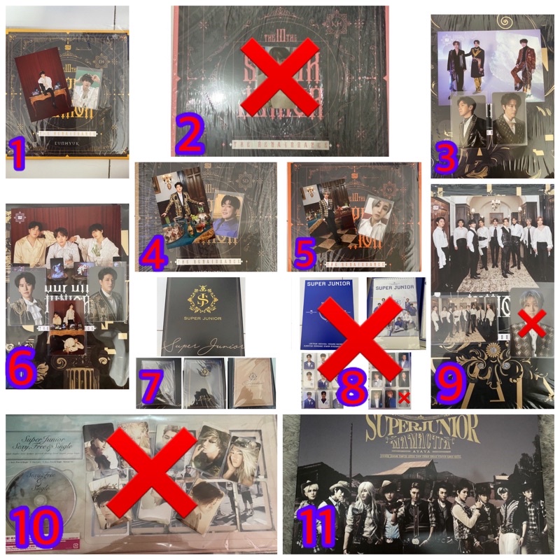 ALBUM Super Junior D&E KRY Group Unsealed Fullset PART 1 The Renaissance/SFS Sexy Free Single/Mamaci