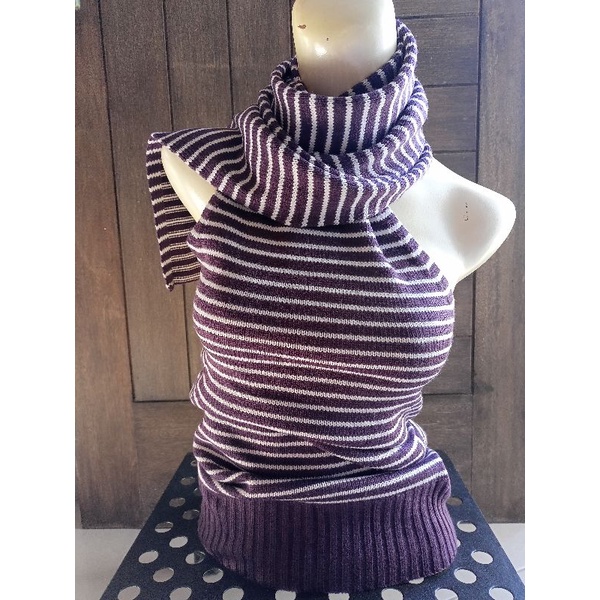 atasan rajut kemben baju wanita