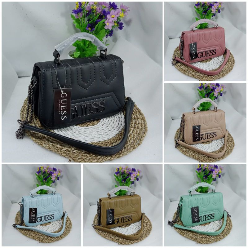 TAS SELEMPANG KOTAK REMDOM SIZE 22X15CM