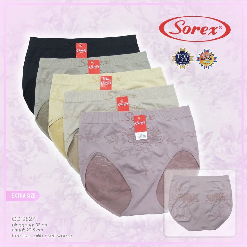 CELANA DALAM WANITA SOREX JUMBO SIZE BESAR BIG SIZE EXTRA SIZE 2827 BESTSELLER