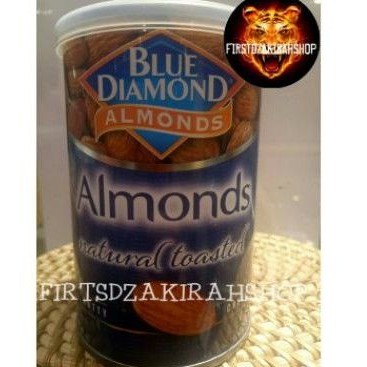 

blue diamond almonds natural toasted 130gr