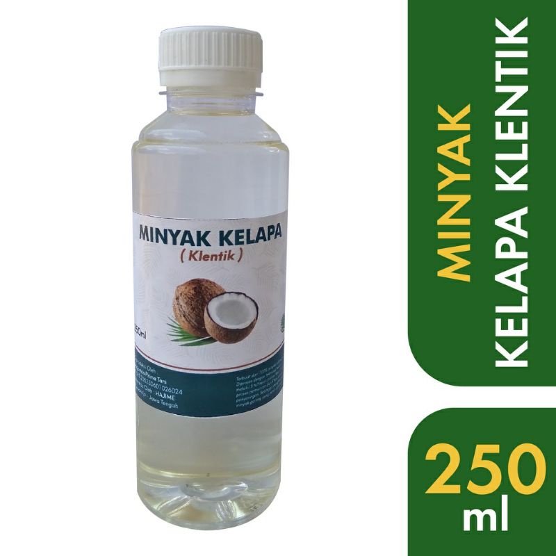 

Minyak Kelapa Asli Murni-Minyak Klentik-Voconut Oil 250ml