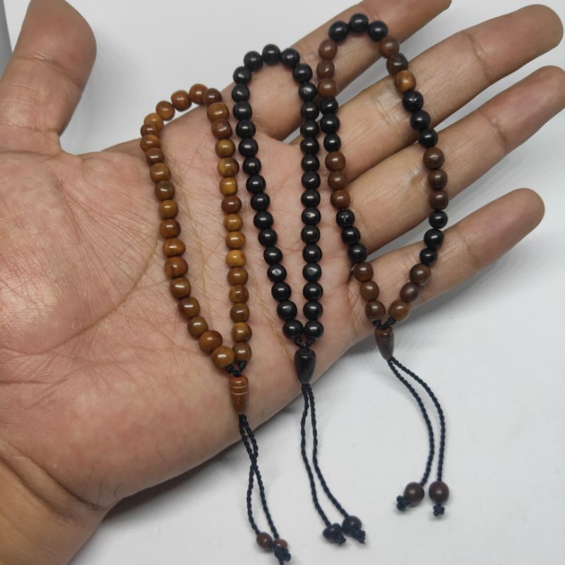 Gelang tasbih kaokah 33 bulat kepala koka kokka kaoka