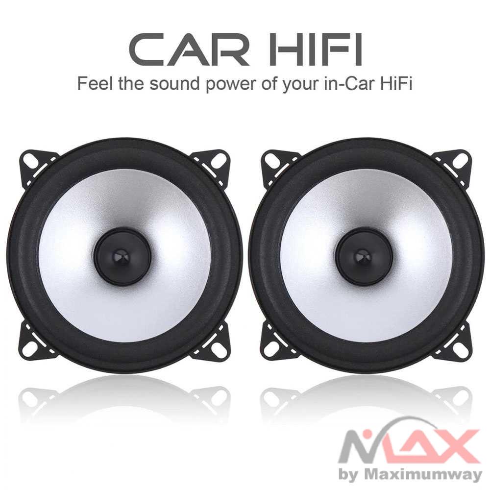 LaBo Speaker Subwoofer Mobil HiFi 4 Inch 60W 2 PCS - LB-PS1401D 2 Pcs 4 Inch 60W 2 Way Auto Car Coaxial Hifi Speaker Vehicle Door Auto Audio Music Stereo Full Range Frequency Loudspeaker