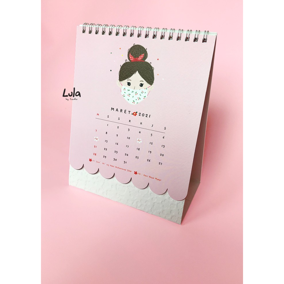 

Kalender / Calender / Kalender Meja LULA 2021 - GROSIR - PROMO - Bisa COD - TERLARIS - TERMURAH